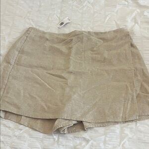 Women's Tan Skort